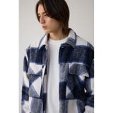 シャギーチェック中綿シャウター | AZUL BY MOUSSY | 詳細画像15