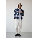 シャギーチェック中綿シャウター | AZUL BY MOUSSY | 詳細画像17