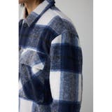 シャギーチェック中綿シャウター | AZUL BY MOUSSY | 詳細画像22