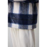 シャギーチェック中綿シャウター | AZUL BY MOUSSY | 詳細画像24