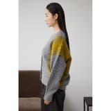 グラデーションシャギーニットカーディガン | AZUL BY MOUSSY | 詳細画像32