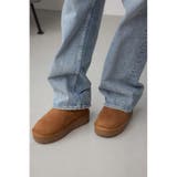 厚底ムートンショートブーツ | AZUL BY MOUSSY | 詳細画像28