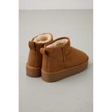 厚底ムートンショートブーツ | AZUL BY MOUSSY | 詳細画像32