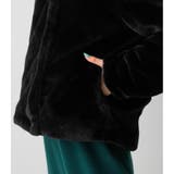 FLUFFY HOODIE SHORT COAT | AZUL BY MOUSSY | 詳細画像19