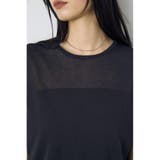 2点セットノースリーブニット(パット付き) | AZUL BY MOUSSY | 詳細画像6 