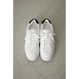 FAUX LEATHER EMBOSS SNEAKERS | AZUL BY MOUSSY | 詳細画像2