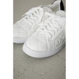 FAUX LEATHER EMBOSS SNEAKERS | AZUL BY MOUSSY | 詳細画像6