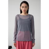 シアーラメ長袖トップス | AZUL BY MOUSSY | 詳細画像15 