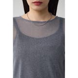 シアーラメ長袖トップス | AZUL BY MOUSSY | 詳細画像18 