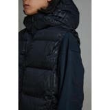 B-HEATオーウェンプリント中綿ベスト | AZUL BY MOUSSY | 詳細画像9