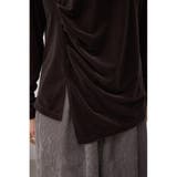 ベロアアシメカットトップス | AZUL BY MOUSSY | 詳細画像21 