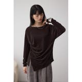 ベロアアシメカットトップス | AZUL BY MOUSSY | 詳細画像13 