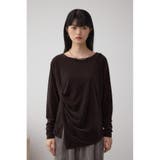 ベロアアシメカットトップス | AZUL BY MOUSSY | 詳細画像15 