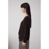 ベロアアシメカットトップス | AZUL BY MOUSSY | 詳細画像16 