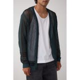 柄GRN5 | クロシェライクカーディガン | AZUL BY MOUSSY