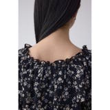 シアーチェックフラワー柄ブラウス | AZUL BY MOUSSY | 詳細画像19 