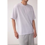 L/GRY1 | オープンステッチロゴTシャツ | AZUL BY MOUSSY