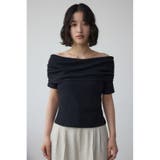 オフショルダーリブトップス | AZUL BY MOUSSY | 詳細画像24 