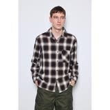 フレンチリネンオンブレーチェックシャツ | AZUL BY MOUSSY | 詳細画像25 