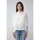 C/T冷感 裾ドロストドルマンルーズシャツ | AZUL BY MOUSSY | 詳細画像5 