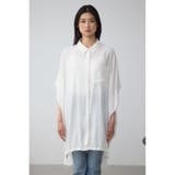C/T冷感 裾ドロストドルマンルーズシャツ | AZUL BY MOUSSY | 詳細画像12 