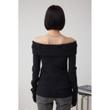 シャギーコンビオフショルダーニット | AZUL BY MOUSSY | 詳細画像17 