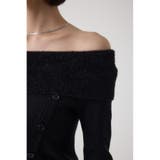 シャギーコンビオフショルダーニット | AZUL BY MOUSSY | 詳細画像20 