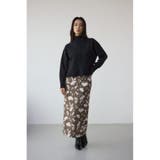 カウ柄ジャガードタイトスカート | AZUL BY MOUSSY | 詳細画像15 