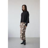 カウ柄ジャガードタイトスカート | AZUL BY MOUSSY | 詳細画像16 