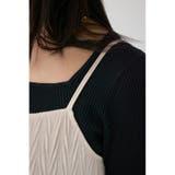 プリーツベロアキャミワンピース | AZUL BY MOUSSY | 詳細画像10