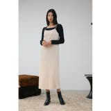 プリーツベロアキャミワンピース | AZUL BY MOUSSY | 詳細画像3