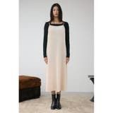 プリーツベロアキャミワンピース | AZUL BY MOUSSY | 詳細画像5