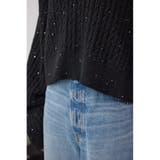 ドロストリングスパンコールラメニット | AZUL BY MOUSSY | 詳細画像20 