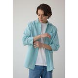 テックリネン7分袖シャツ | AZUL BY MOUSSY | 詳細画像36