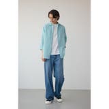 テックリネン7分袖シャツ | AZUL BY MOUSSY | 詳細画像37