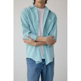 MINT | テックリネン7分袖シャツ | AZUL BY MOUSSY