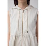 C/T撥水フード付ジップベスト | AZUL BY MOUSSY | 詳細画像18