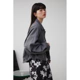 ボリュームスリーブクロップドシャツブルゾン | AZUL BY MOUSSY | 詳細画像26