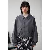 ボリュームスリーブクロップドシャツブルゾン | AZUL BY MOUSSY | 詳細画像28