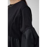 袖フレアペプラムカットトップス | AZUL BY MOUSSY | 詳細画像18 