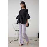 袖フレアペプラムカットトップス | AZUL BY MOUSSY | 詳細画像13 