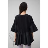 袖フレアペプラムカットトップス | AZUL BY MOUSSY | 詳細画像16 