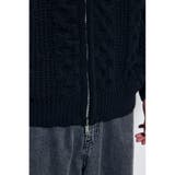 ジップアップニットフーディー | AZUL BY MOUSSY | 詳細画像13
