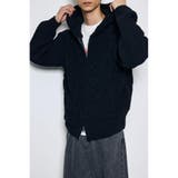 ジップアップニットフーディー | AZUL BY MOUSSY | 詳細画像3