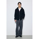 ジップアップニットフーディー | AZUL BY MOUSSY | 詳細画像4
