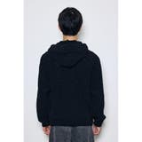 ジップアップニットフーディー | AZUL BY MOUSSY | 詳細画像7