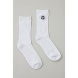 1ポイント刺繍ロングソックス | AZUL BY MOUSSY | 詳細画像1 