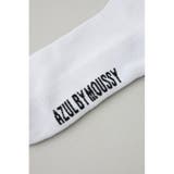 1ポイント刺繍ロングソックス | AZUL BY MOUSSY | 詳細画像3 