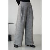 柄BLK5 | コルセットワイドパンツ | AZUL BY MOUSSY