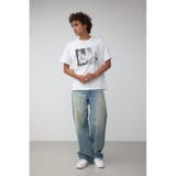 モノクロームストリートTシャツ | AZUL BY MOUSSY | 詳細画像16